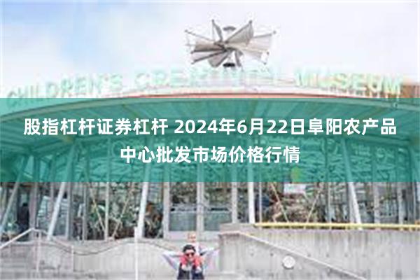 股指杠杆证券杠杆 2024年6月22日阜阳农产品中心批发市场价格行情