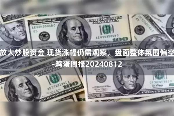 放大炒股资金 现货涨幅仍需观察，盘面整体氛围偏空-鸡蛋周报20240812