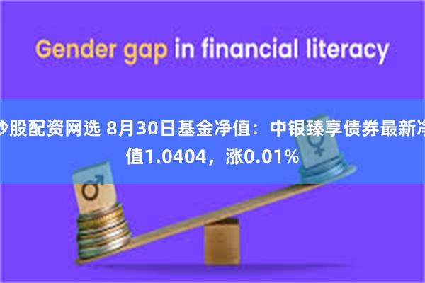 炒股配资网选 8月30日基金净值：中银臻享债券最新净值1.0404，涨0.01%